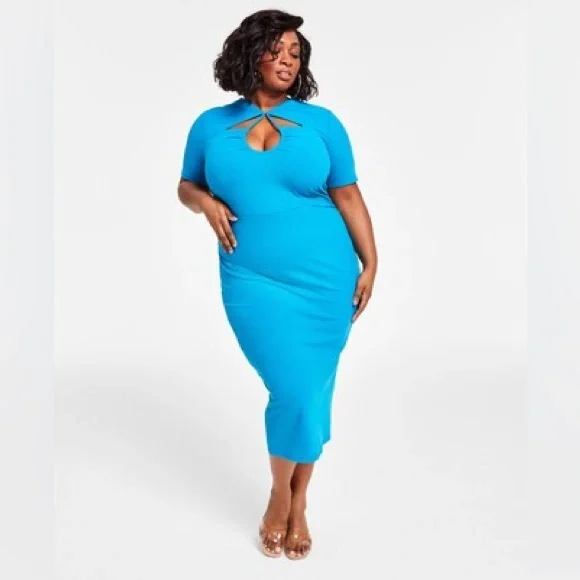 basic black bodycon dress POSTER GIRL